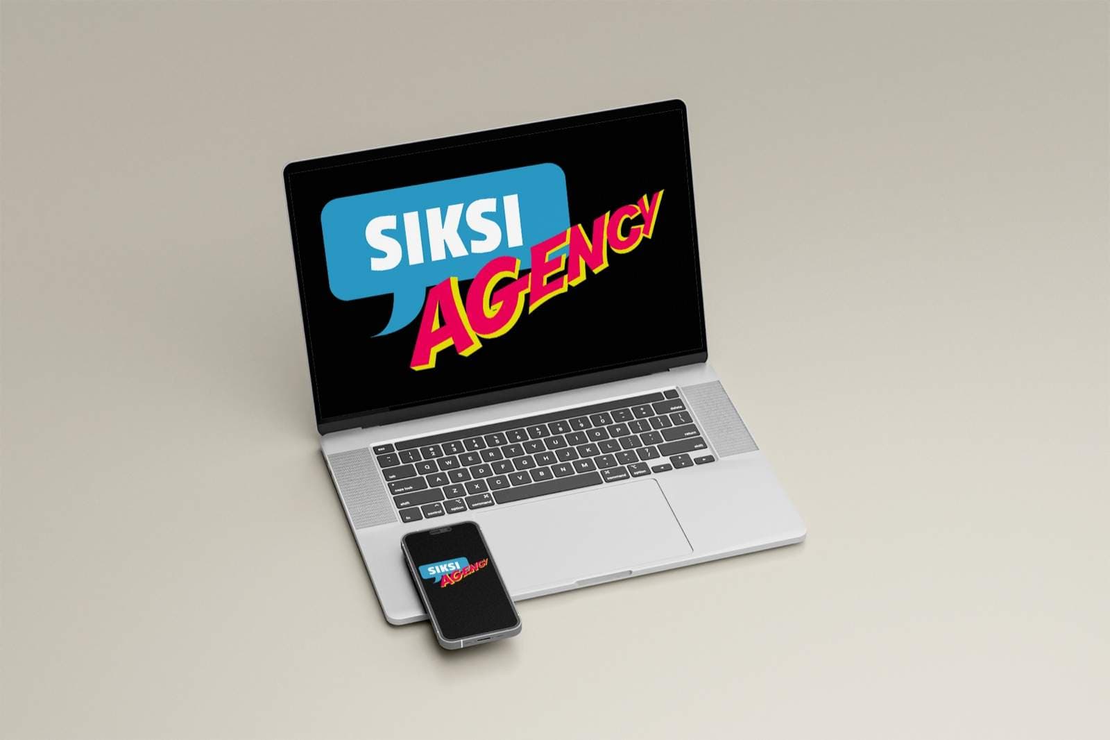 Siksi agencyn ilme kannettavassa ja puhelimessa